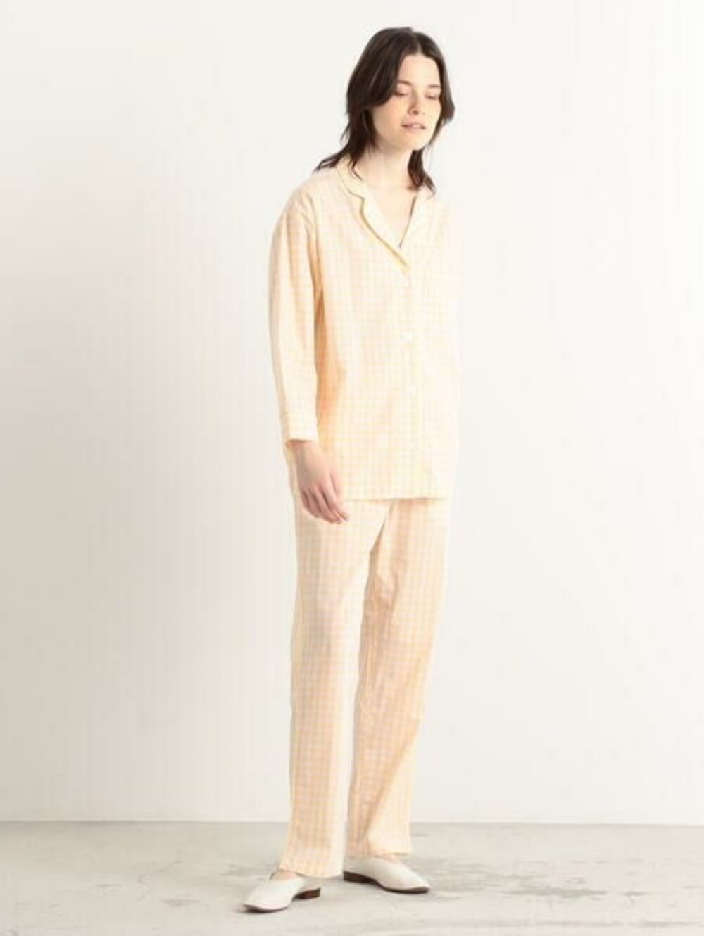 Check Two-Piece Pajama Set